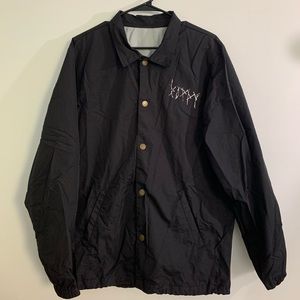 Poppy Black /Pink Coach Jacket
